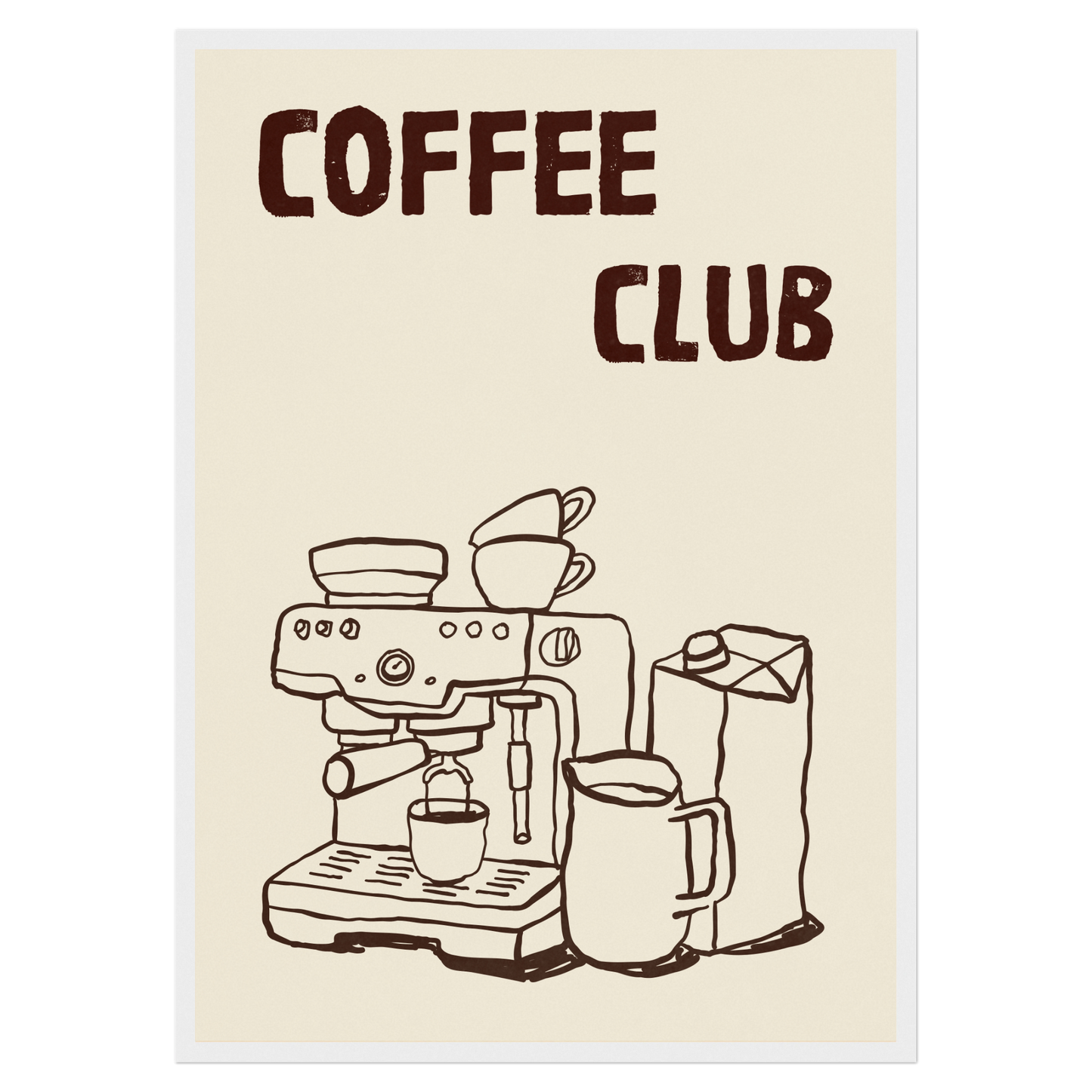 Coffee Club - Machine et accessoires