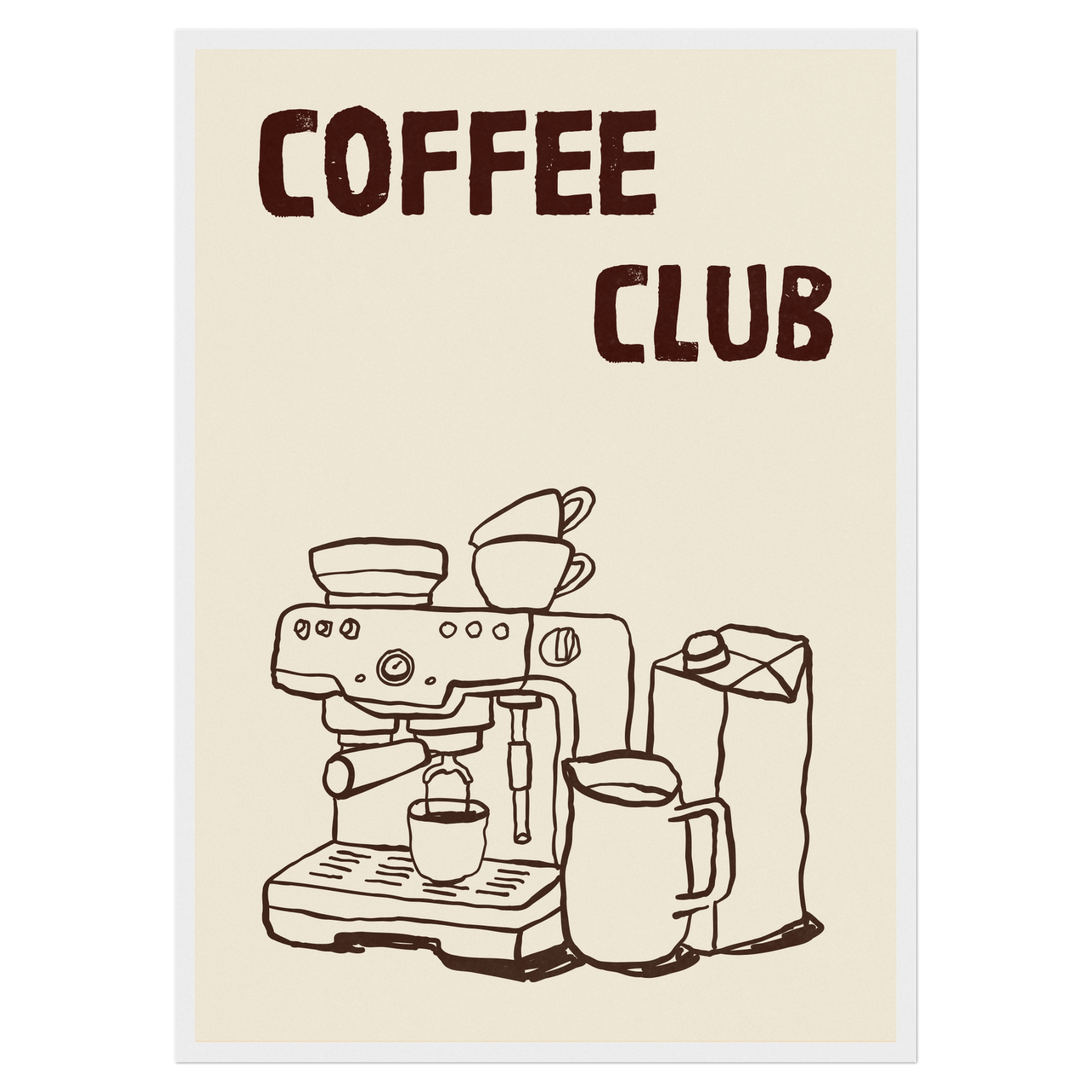 Coffee Club - Machine et accessoires