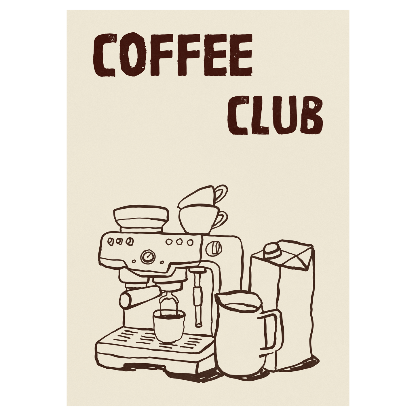 Coffee Club - Machine et accessoires