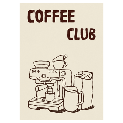 Coffee Club - Machine et accessoires