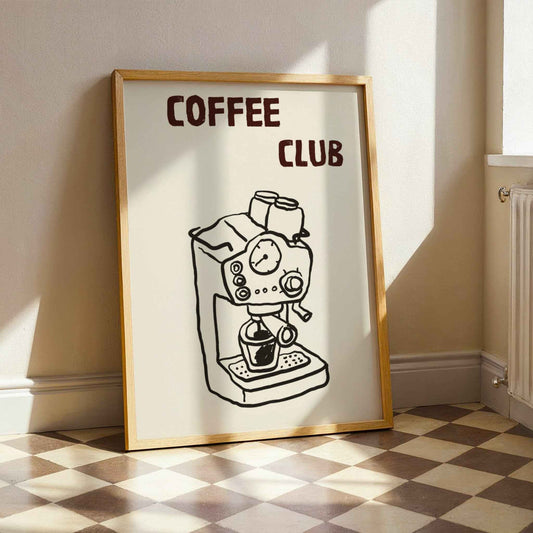 Coffee Club - Préparation café machine