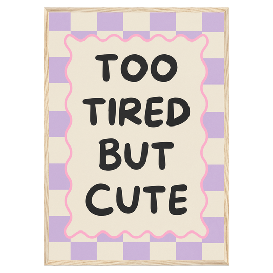 Too Tired But Cute - Memoria Club