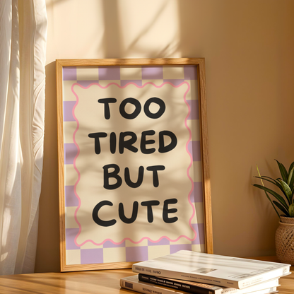 Too Tired But Cute - Memoria Club
