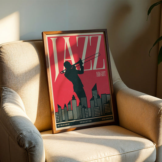 Jazz Night - Art Collection No1 (Trombone) - Memoria Club