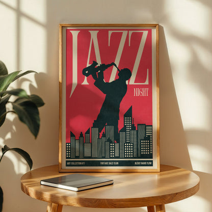 Jazz Night - Art Collection No1 (Saxophone) - Memoria Club