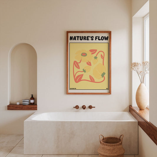 Poster Flower's Flow - Or Sauvage Memoria Club
